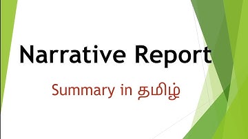 #narrative #report #summary in #tamil #notes #english #set #net #ug #pg #sem #msu #exam #general #yt