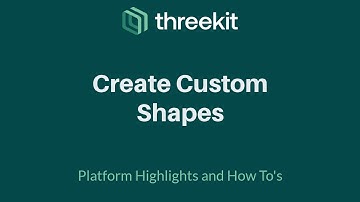 Creating Custom Shapes for Ecommerce on Threekit