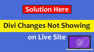 Divi changes not showing on live site ✅ Live Page Not Showing Changes Made In Visual Builder