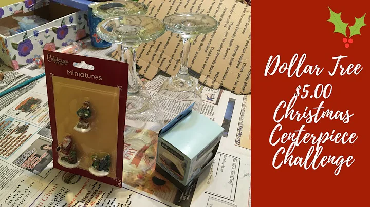 Dollar Tree $5.00 Christmas Centerpiece Challenge ~2019~