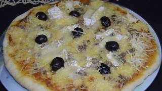 اسرار بيتزا المطاعم بمقاديرها و طريقتهاوصفة البيتزاريو/ pizza italienne