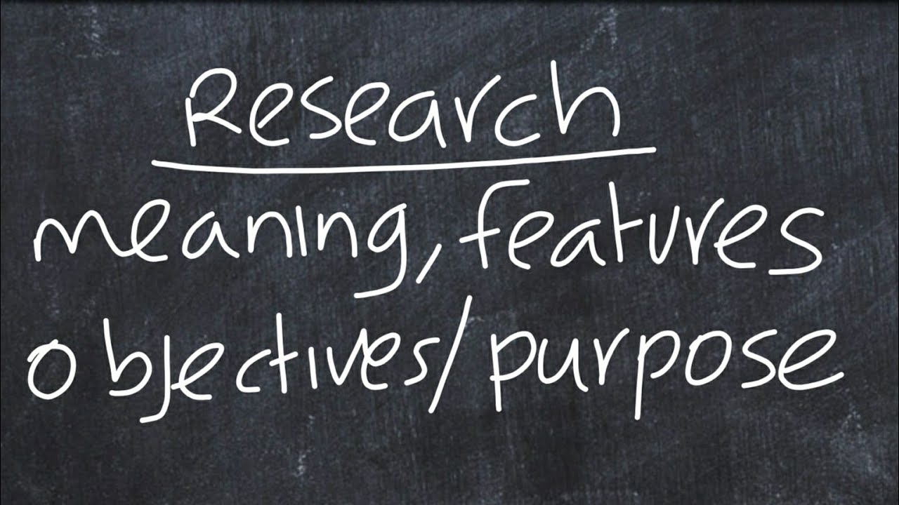 Research meaning arbitrary method scientific method features of ...