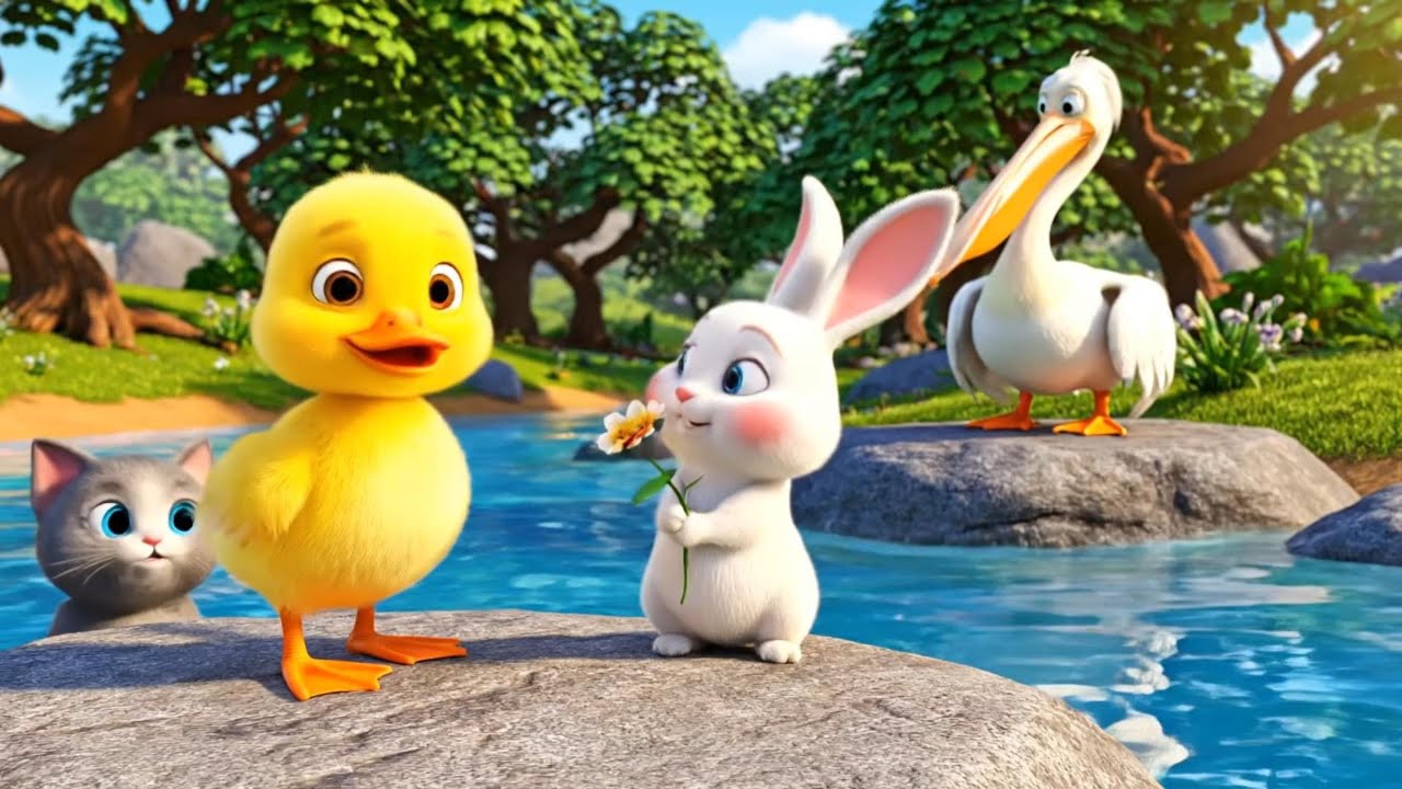🐰🐥Roro, Dodo & Kiki: New Friend Barnaby And Crystal Cave Mystery & The Singing Rainbow