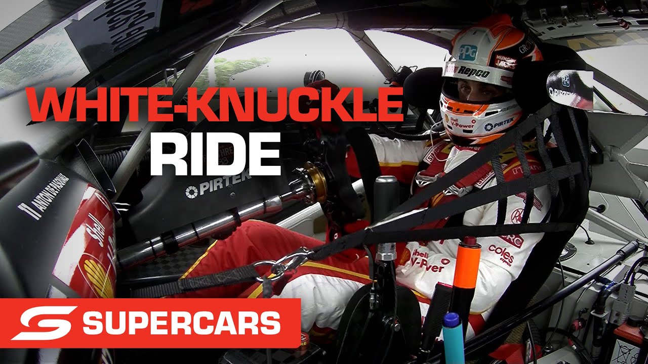 ⁣ONBOARD: De Pasquale's wet driving masterclass - Beaurepaires Sydney SuperNight | Supercars 202