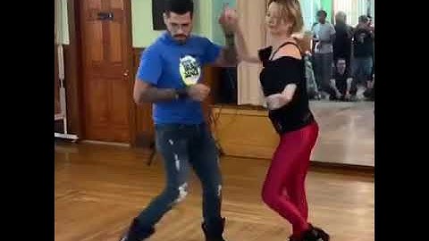 Zouk demo with Renato Veronezi and Inna