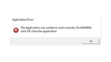 The application was unable to start correctly 0xc0000906 in Windows 11 /10/8/7 - How To Fix Error