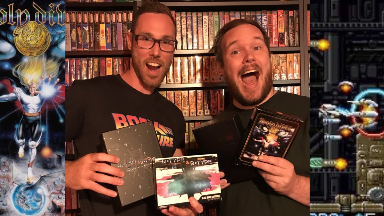 GamingGrannar: Holy Diver och R-Type Returns Unboxing!
