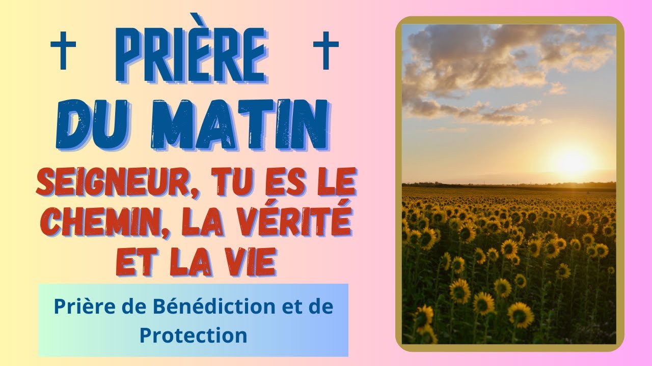 Prière Inspirée du MATIN 🙏 Prière Puissante pour la Journée - YouTube Music