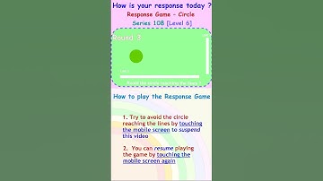 Response Game - Circle Series 108 [Level 6] #Short #brainexercise #mindexercises #mentalexercise