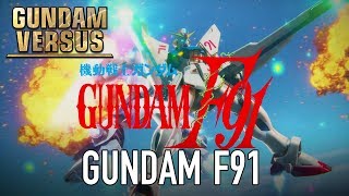 Gundam Versus - PS4 - Gundam F91 introduction