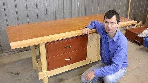 Quickie workbench (made with mortise and tenons)