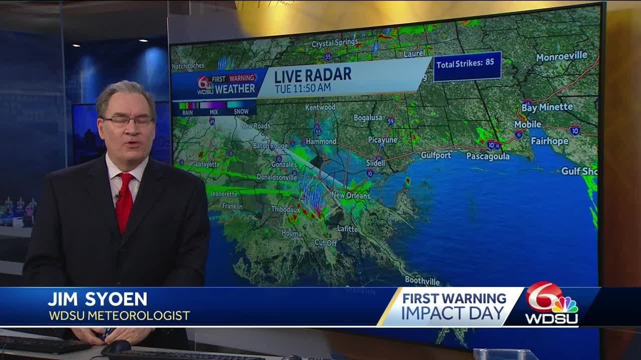 Heavy rains and strong storms possible again this afternoon - YouTube