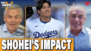 Colin Cowherd & Mlbs Rob Manfred On Shohei Ohtani & Dodgers, Fixing Baseball The Herd