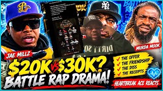 JAE MILLZ EXPOSED?! CHARLIE CLIPS DROPS RECEIPTS OVER $20K BATTLE DRAMA! 😳 | HeartBreak Ace Reacts