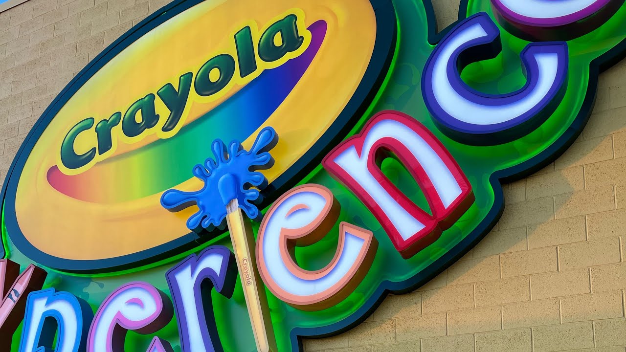 CRAYOLA EXPERIENCE CHANDLER,AZ YouTube