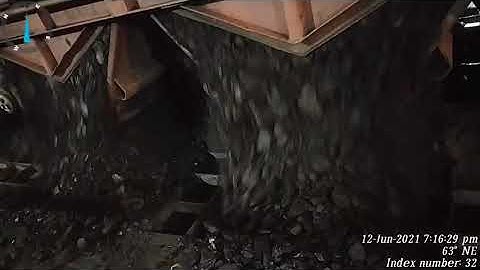 Coal unloading at Track hopper