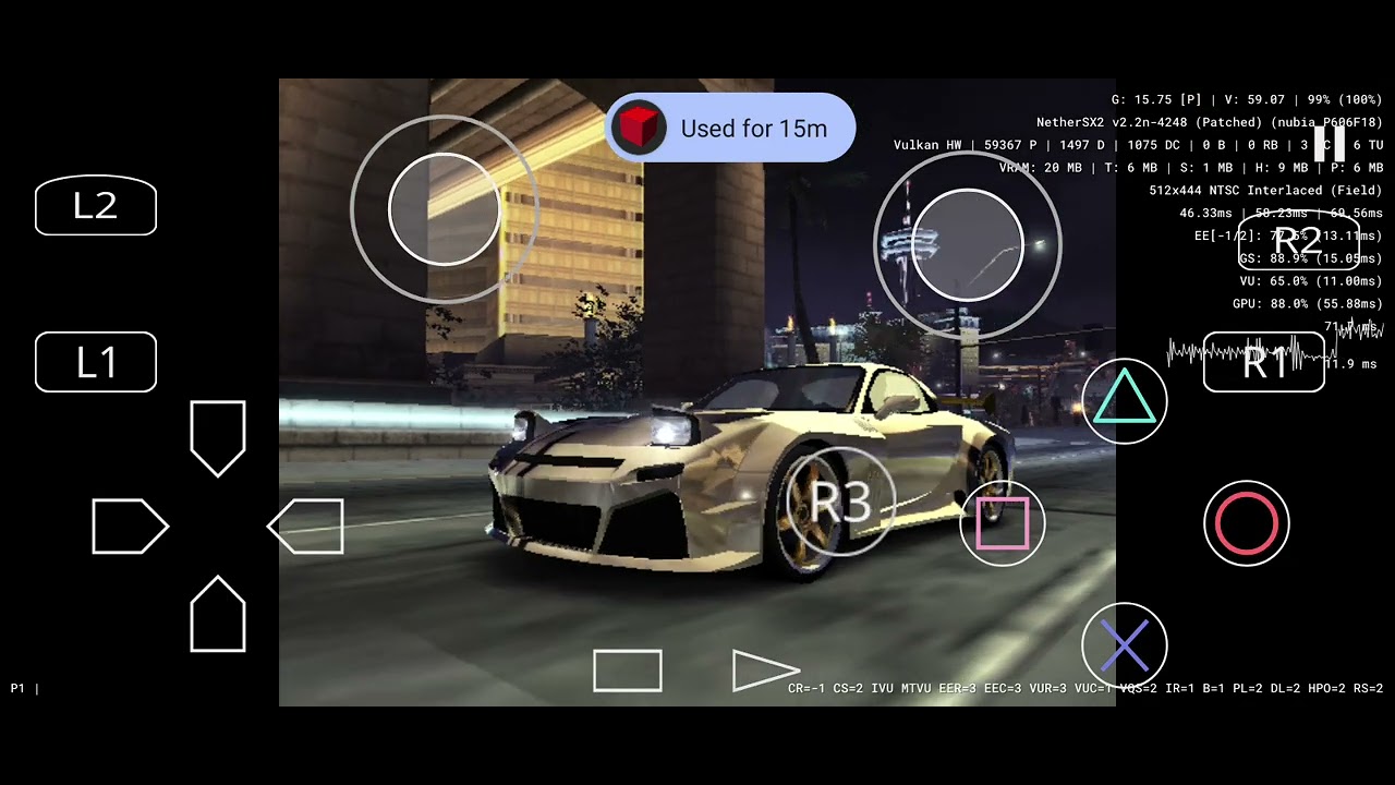 NEED FOR SPEED™CARBON#7  Darius your next stack deck vs (subaru and nissan Skyline GT-R r34 v.spec) 
