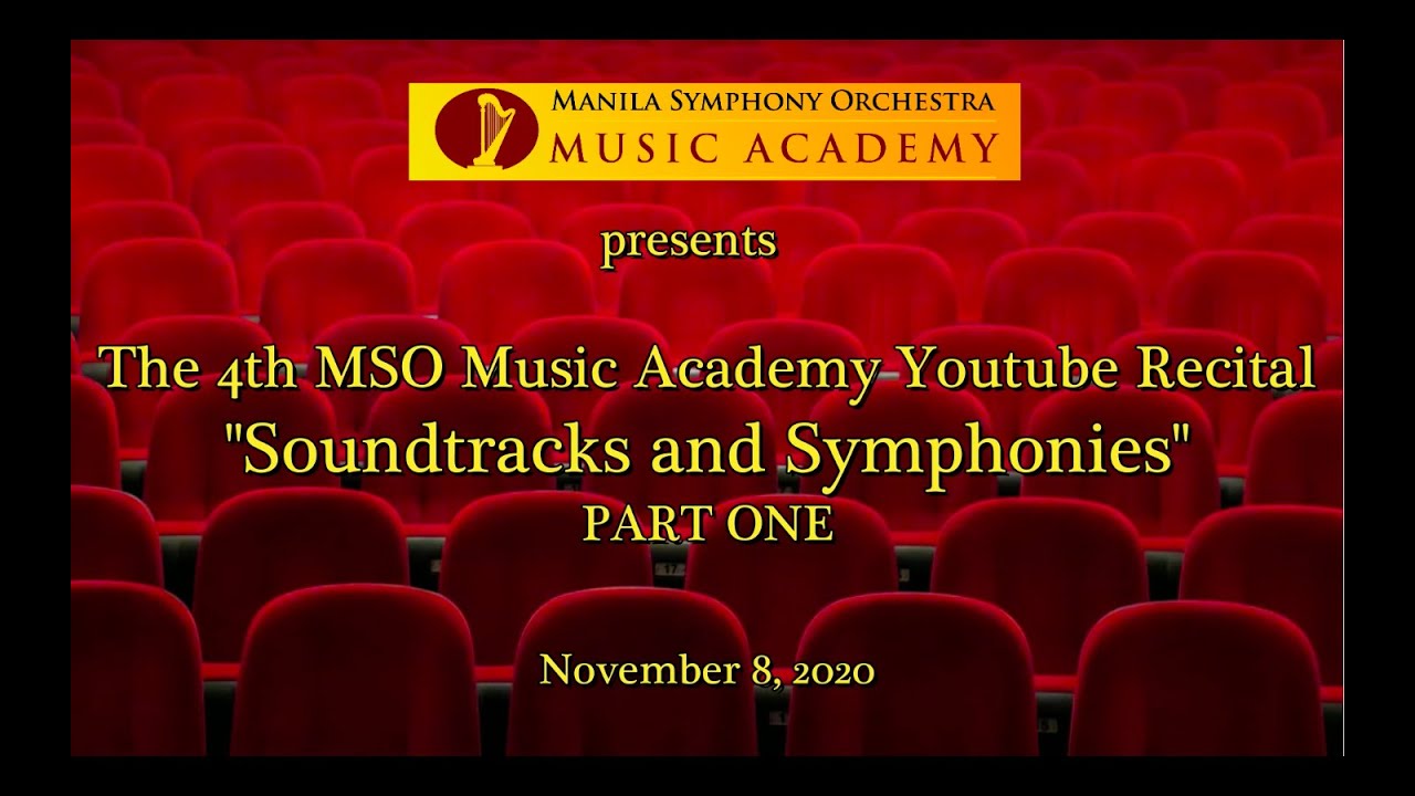 Mso Music Academy 4th Youtube Recital Part One November 8 2020 Youtube