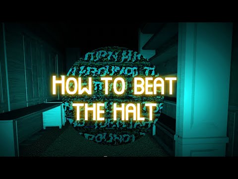 Halt looks back - Roblox