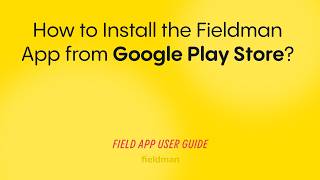 How to Install the Fieldman App on Android (Native App) from Google Play Store screenshot 3