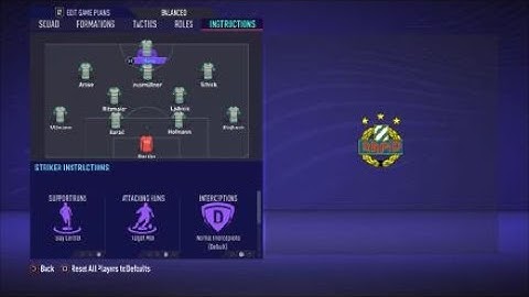 FIFA 21 Custom Tactics - Recreate 4-2-3-1  of Rapid Wien + Instructions - Replicate real system