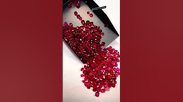 Rubies from Burma. #viral #burma #ruby #rubellite #red #spinel #trending #healing #music #reels #art