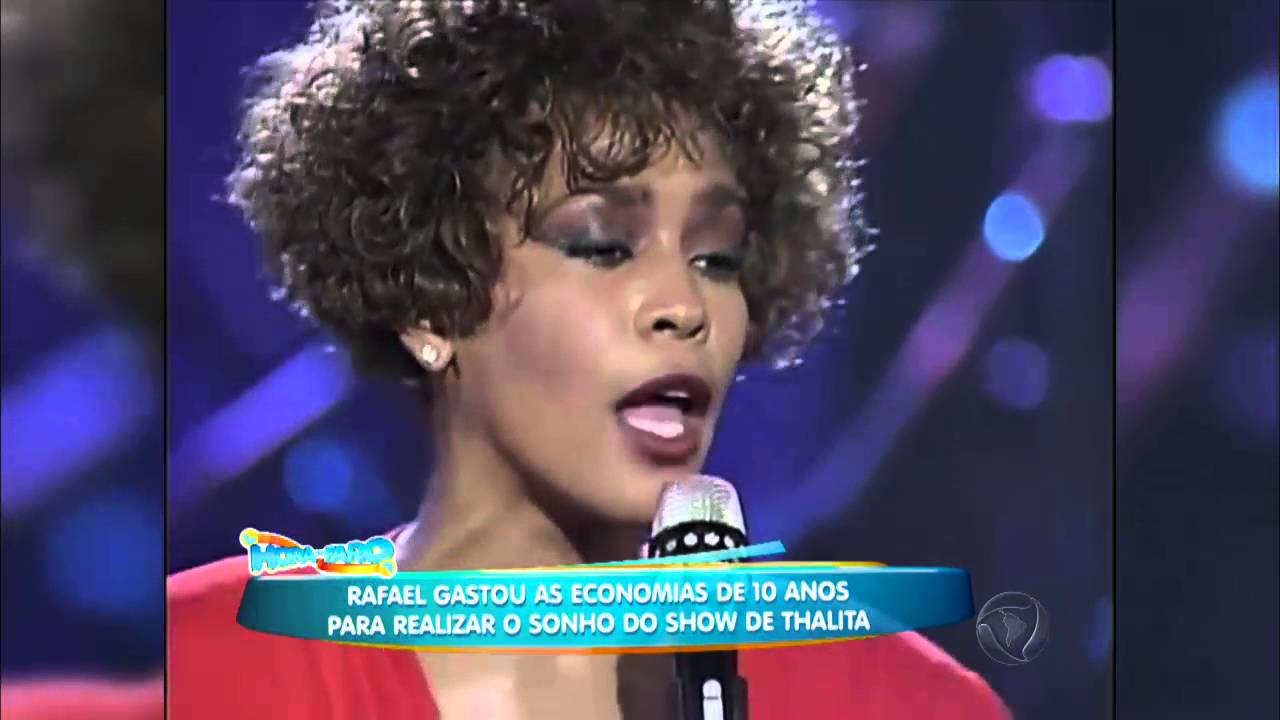 Thalita emociona o Brasil com voz idêntica à de Whitney Houston #ARQUIVOMDB