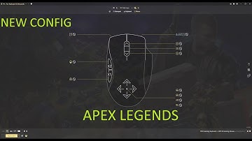 How to get aim assist on MOUSE for APEX LEGENDS config and settings w/ GAMEPLAY. reWASD