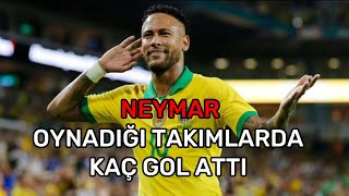 NEYMAR OYNADIĞI TAKIMLARDA KAÇ GOL ATTI Resimi