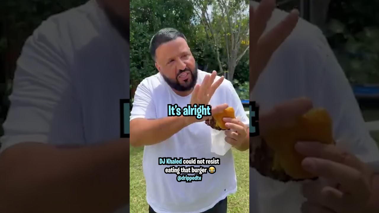Watch DJ Khaled Was Hungry AF 😂 on YouTube Watch DJ Khaled Was Hungry AF 😂 on YouTube