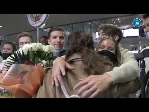 В Тюмени встретили лучшего учителя России Екатерину Костылеву