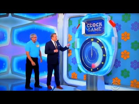 The Price is Right - Clock Game - 1/19/2018