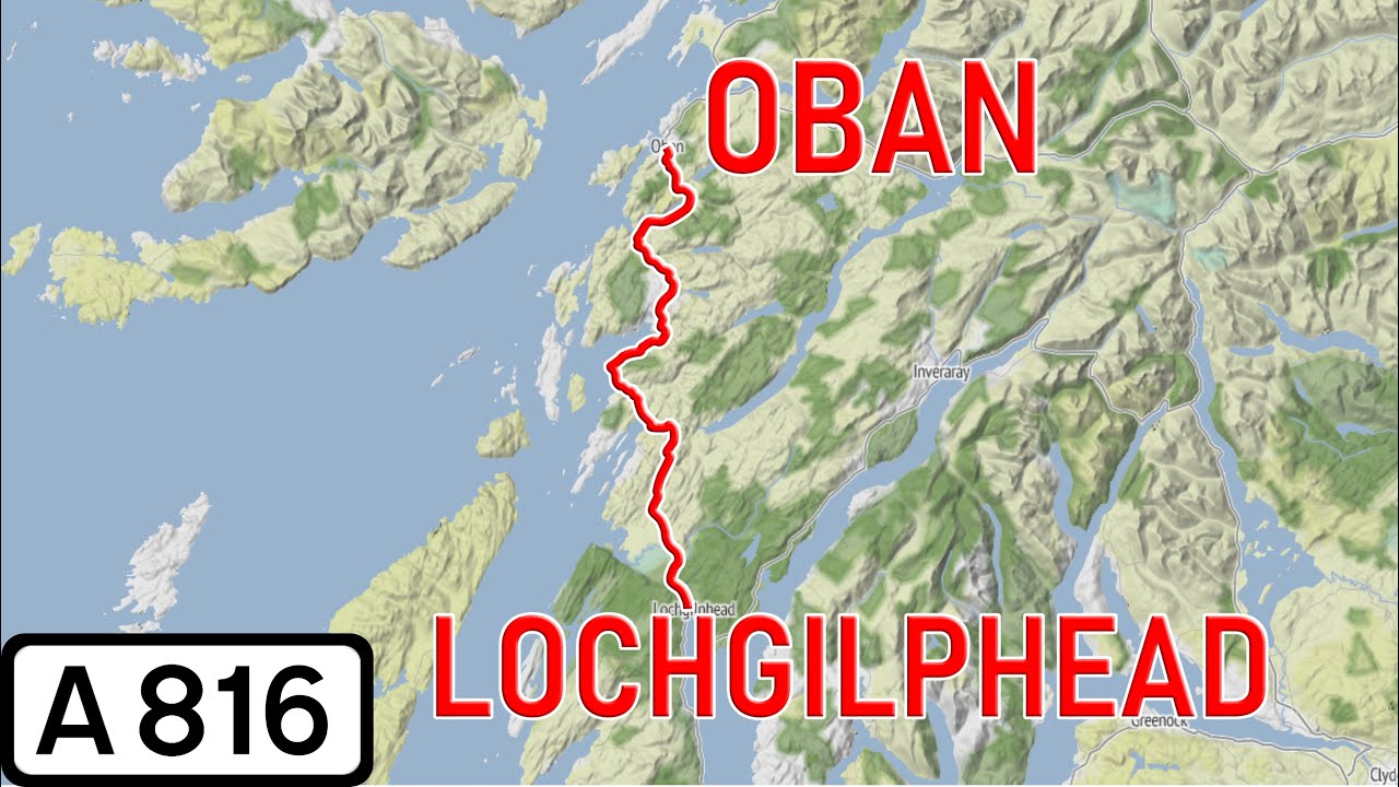 Scotland Road Tours - A816 Lochgilphead to Oban