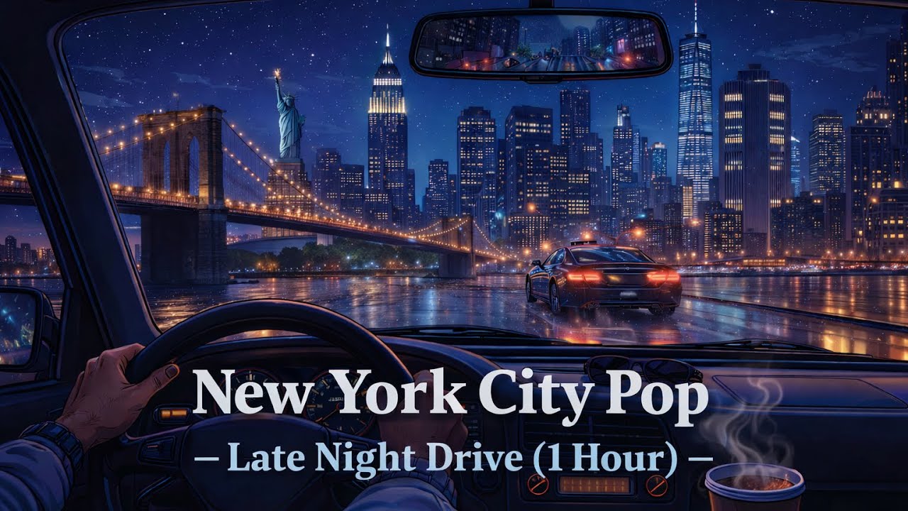 New York City Pop – Late Night Drive (1 Hour)