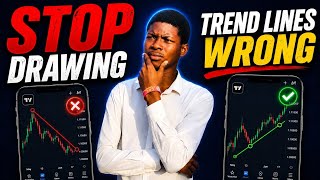 How to Draw Accurate Trend Lines on TradingView Mobile (Updated Guide)