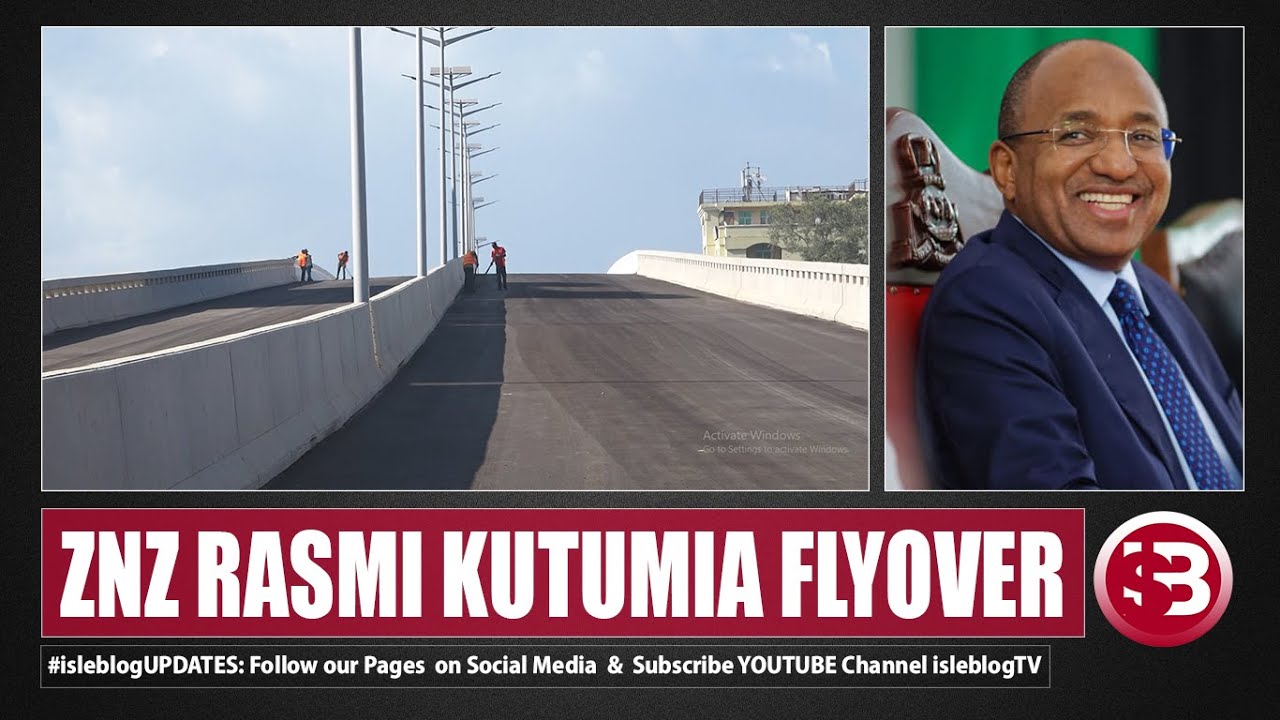 #FLYOVER YA KWANZA KUKAMILIKA ZANZIBAR