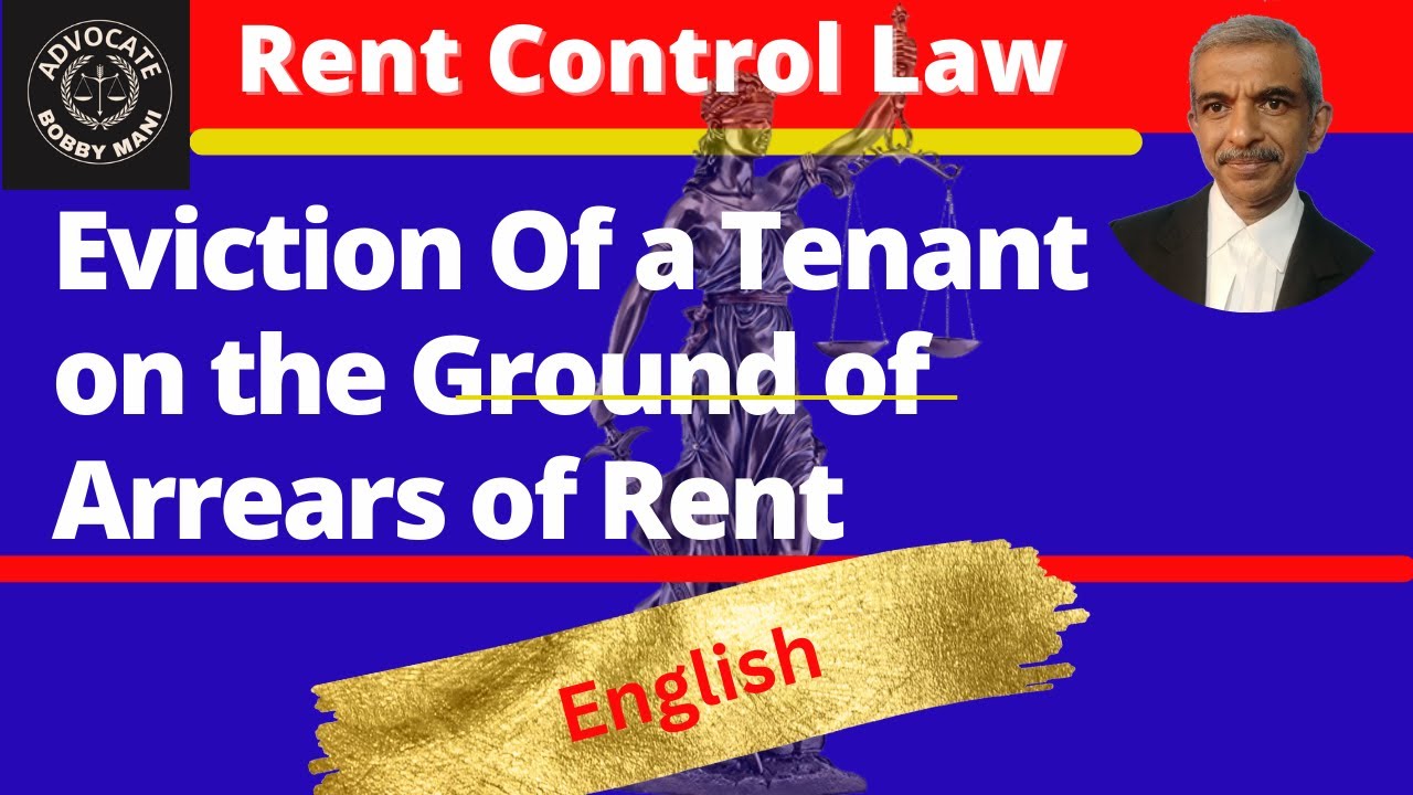 Eviction Of a Tenant for Arrears of Rent YouTube