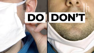 Now that we know should all be wearing cloth face masks in public,
it’s best to remember the basics of what do and not do. here is a
quick guid...