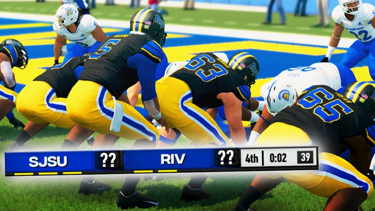 I can't believe how this game ended... NCAA 14 Community College Dynasty
