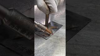 Portable Handheld Laser Welder In Action.