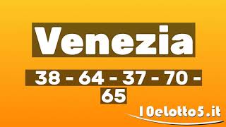 Estrazioni del lotto del 19 marzo 2020