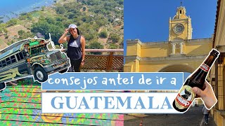 Consejos para tu viaje a Guatemala: hospedaje, telefonía, transporte y más!   ✈️ 🇬🇹