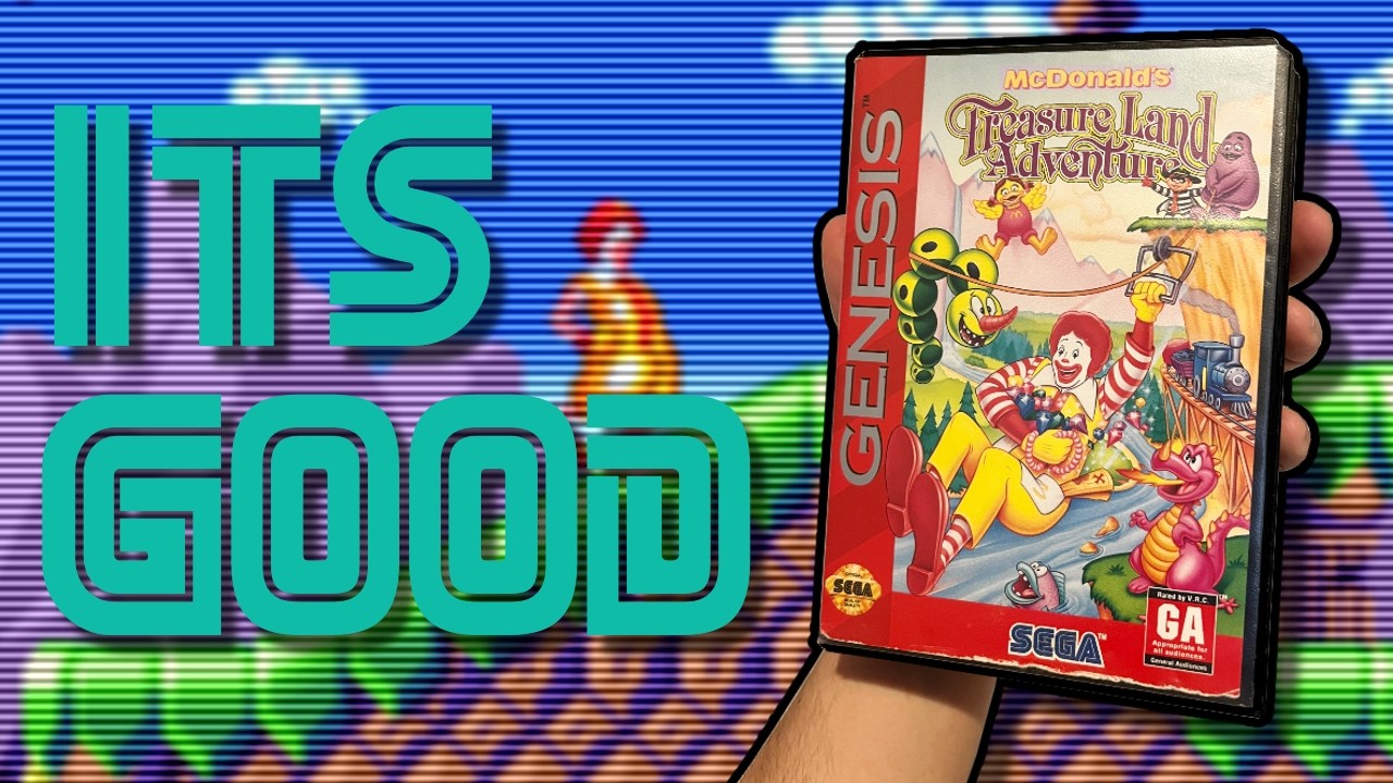 This McDonalds Sega Genesis Game is ACTUALLY GOOD - Ninnintender