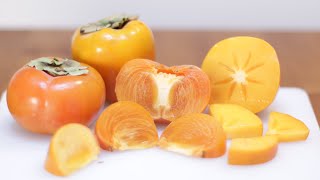 How to Eat Persimmons | Persimmon Taste Test