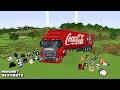 SURVIVAL TUCK HOUSE WITH 100 NEXTBOTS in Minecraft - Gameplay - Coffin Meme