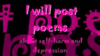 My Channel: poems about self harm