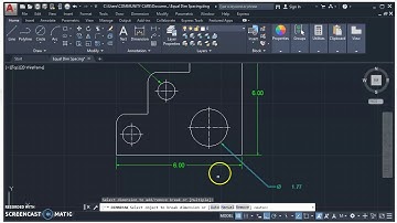 AutoCAD - Dimension Break