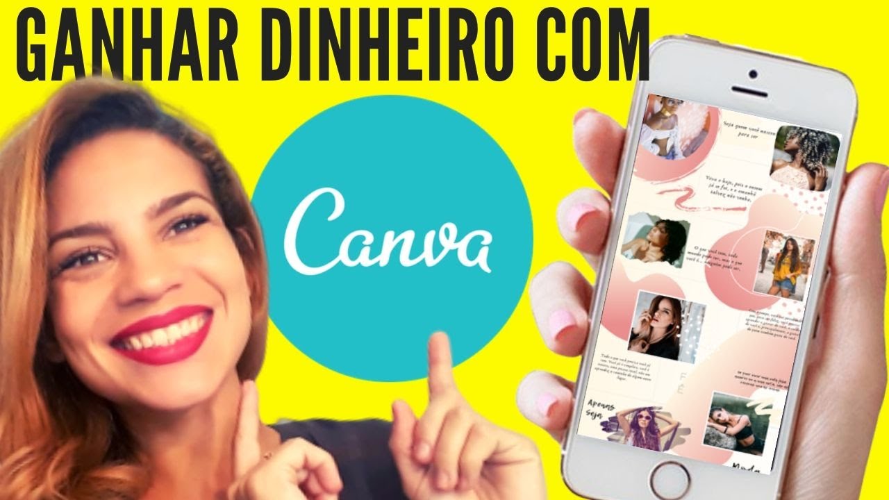 Como Ganhar Dinheiro Pelo Canva - Como Ganha Dinheiro Na Internet