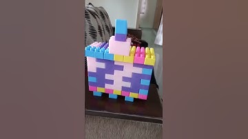 Mobile stand (Made with building blocks)🌷#buildingblocks #blocks #diy #mobilestand