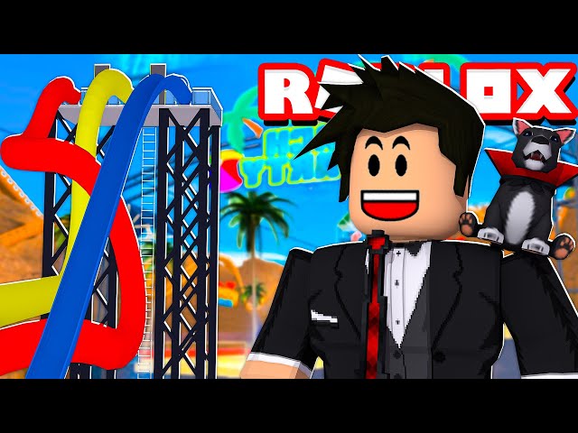 AVENTURAS DO LOKIS NO CLUBE MALUCO  Roblox - Hoho's Water Park 